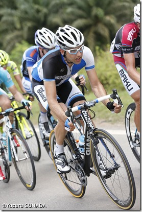 26 February 201318th Tour de LangkawiStage 06 : Mentakab - KuantanLEEZER Tom (NED) BlancoPhoto : Yuzuru SUNADA